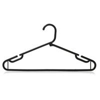 Wilko Jumbo Coat Hanger Charcoal 6pk