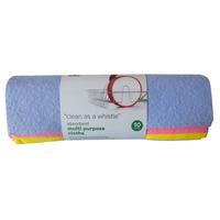 Wilko Absorbent Multi Purpose Cloths Multi Coloured 10pk