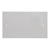 Wilko Blanking Plate Twin White