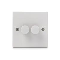 Wilko Dimmer Switch 1 Or 2 Way 400w White