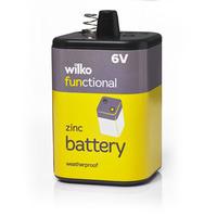 Wilko Functional Zinc Batteries PJ996 6V Single