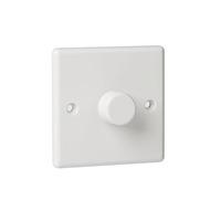 Wilko White Plastic 1G Dimmer