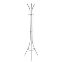 Winchester Steel Coat Stand In Light Grey With 3 Hooks