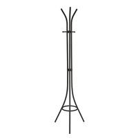 Winchester Steel Coat Stand In Black With 3 Hooks