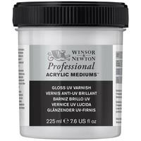 winsor newton 225ml gloss uv varnish professional acrylic medium