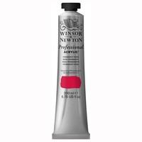 Winsor & Newton 200ml Professional Acrylic Colour Tube - Permanent Rose