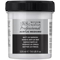 winsor newton 225ml matt uv varnish professional acrylic medium