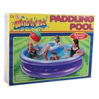 wild and wet 72 inch waffle round paddling pool