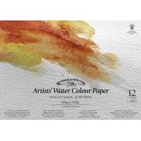 winsor newton artists watercolour gummer paper pad a3
