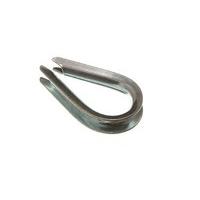 Wire Rope Thimble 4MM 5/32 Inch Bzp Zinc Plated Steel ( pack of 100 )