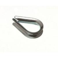Wire Rope Thimble 8MM 5/16 Inch Bzp Zinc Plated Steel ( pack of 100 )
