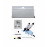 Winsor & Newton Water Colour Marker - Multi-Coloured, Pack of 12