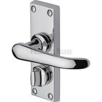 windsor privacy door handle set of 2 finish polished chrome