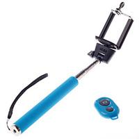 wireless bluetooth self portrait monopod adjustable stick pole for iph ...