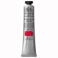 Winsor & Newton 200ml Professional Acrylic Colour Tube - Permanent Alizarin Crimson