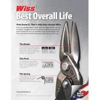 wiss m 2r metalmaster compound snips right hand straight cut