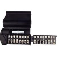 Witte 27751 Combit Box 17 17 Piece Bit Set SB PH PZ Bitflex Tamper Resistant Torx Includes Bit Holder