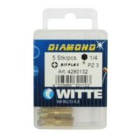 Witte PZ3 25mm Diamond Bitflex Bit Pack (5 Pieces)