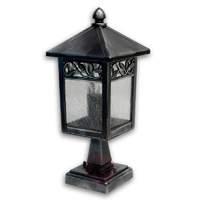 winchcombe pillar light lantern shaped