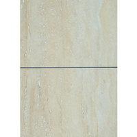 Wickes Travertine Tile Laminate Sample