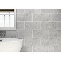 Wickes Kensington Grey Ceramic Tile 600 x 300mm