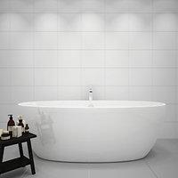 Wickes White Gloss Ceramic Tile 360 x 275mm
