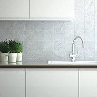 Wickes Azzara Connect Grey Field Ceramic Tile 150 x 150mm