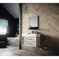 Wickes Selwood Weathered Grey Porcelain Tile 900 x 150mm
