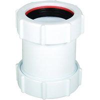 Wickes 40mm Universal Compression Pipe Connector