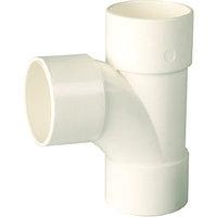 Wickes Solvent Weld Waste Tee 40mm