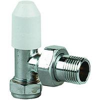 Wickes Radiator Lockshield Valve 15x12mm