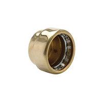 Wickes Copper Pushfit Stop End 15mm Pack 2
