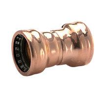 Wickes Copper Pushfit Coupler 15mm Pack 5