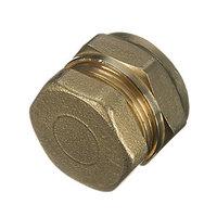Wickes Compression Stop End 15mm Pack 2