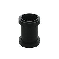 Wickes Black Pushfit Pipe Connector 40mm