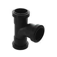 wickes black pushfit 925deg tee 32mm