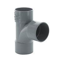 Wickes Grey Solvent Weld Waste Tee 40mm