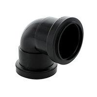 Wickes Black Pushfit 90DEG Bend 32mm