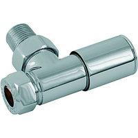 wickes smooth head angled radiator valve pack 2