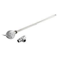 Wickes 300 Watt Thermostatic Electric Element - Chrome