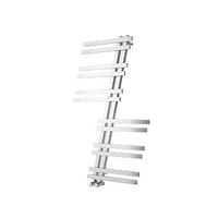 wickes ardea designer towel radiator chrome 596 x 943 mm