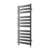 wickes haven flat panel designer towel radiator anthracite 500 x 1500  ...