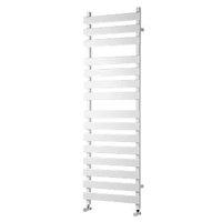 wickes haven flat panel designer towel radiator white 500 x 1500 mm