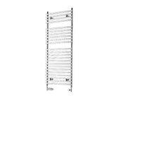 wickes liquid round vertical designer towel radiator chrome 500 x 800  ...