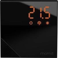 Wireless indoor thermostat Free standing Momit Momit Pure Black