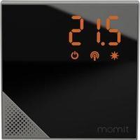 Wireless indoor thermostat Free standing Momit Momit Steel Silver