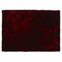 wilko sparkle rug red 120 x 170cm