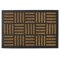 Wilko Coir Mat Stripe Design 40 x 60cm