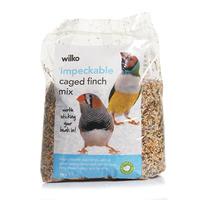 Wilko Finch Mix for Caged Birds 1kg