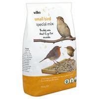 wilko wild bird special mix seed for small birds 900g